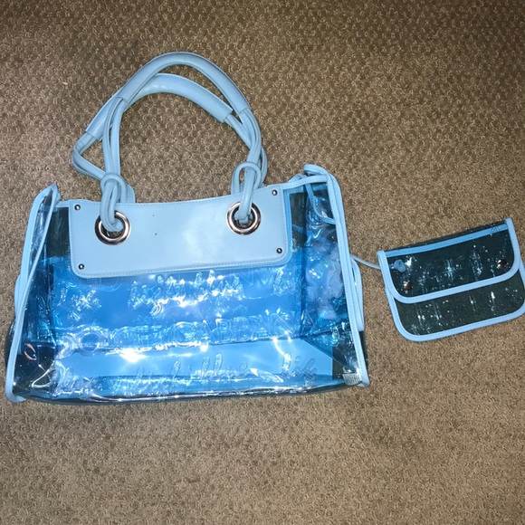 Dolce & Gabbana clear blue beach style tote - Picture 2 of 5